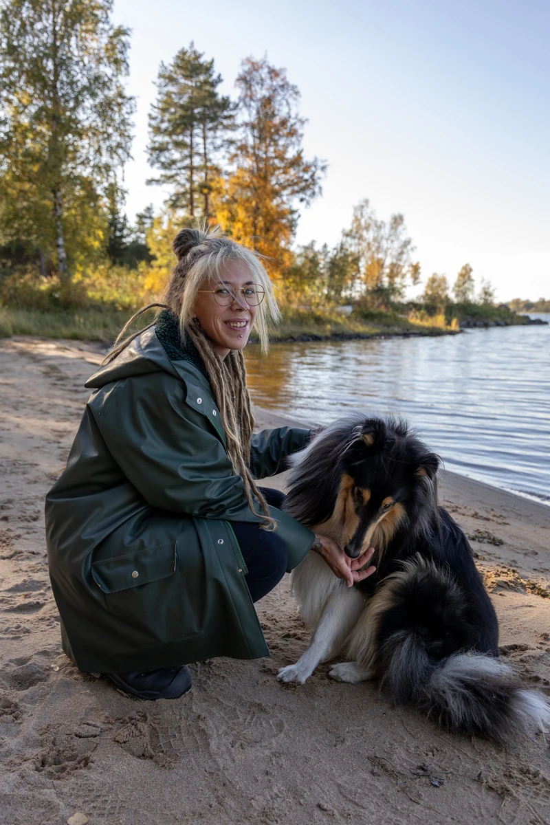 Melina ja Kelmi-koira